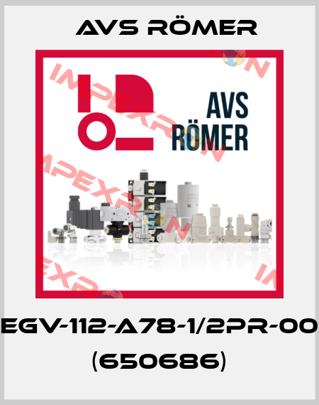 EGV-112-A78-1/2PR-00 (650686) Avs Römer