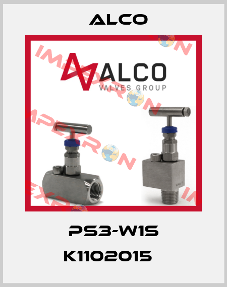 PS3-W1S K1102015   Alco