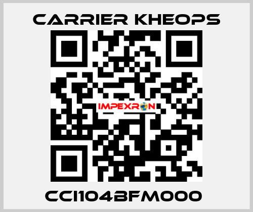 CCI104BFM000  Carrier Kheops