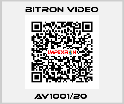AV1001/20  Bitron video