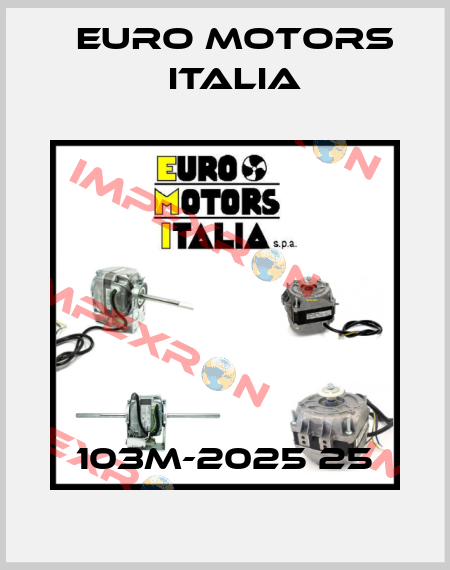 103M-2025 25 Euro Motors Italia