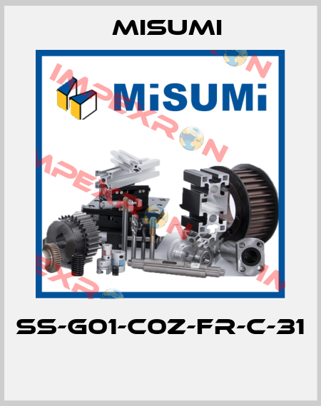 SS-G01-C0Z-FR-C-31  Misumi