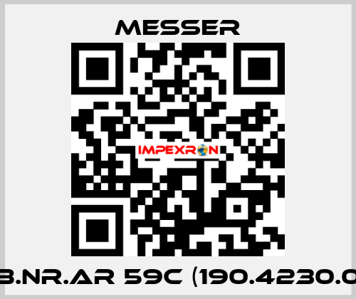 (B.Nr.AR 59C (190.4230.0) Messer