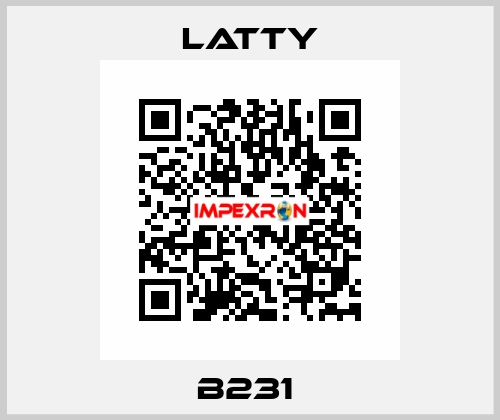 B231  Latty