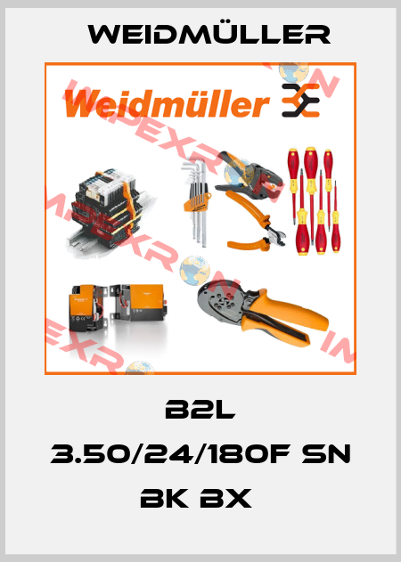 B2L 3.50/24/180F SN BK BX  Weidmüller