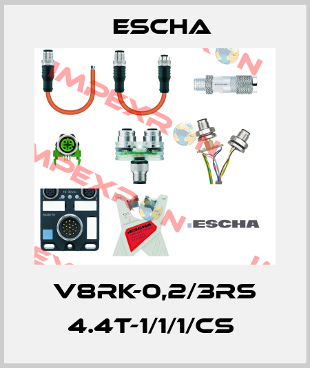 V8RK-0,2/3RS 4.4T-1/1/1/CS  Escha