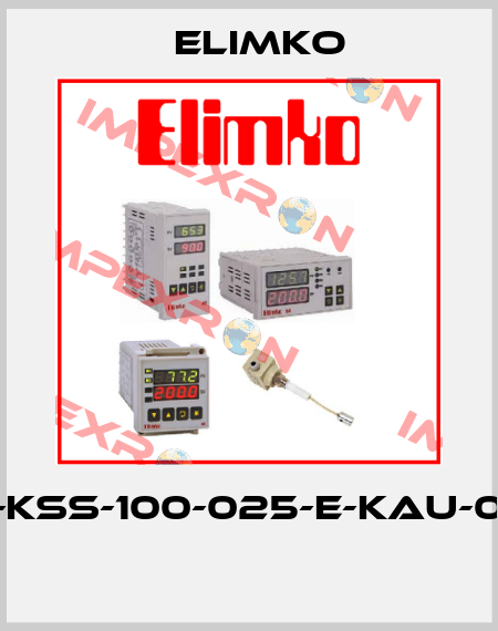 E-KSS-100-025-E-KAU-0-1  Elimko