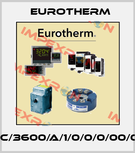 591C/3600/A/1/0/0/0/00/000 Eurotherm