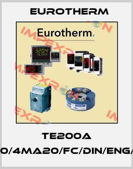 TE200A 25A/400V/000/4MA20/FC/DIN/ENG/-/NOFUSE/-//0 Eurotherm