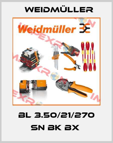 BL 3.50/21/270 SN BK BX  Weidmüller