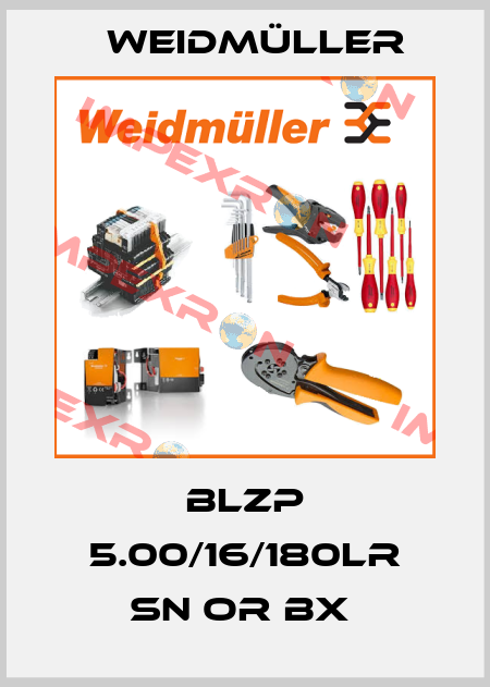BLZP 5.00/16/180LR SN OR BX  Weidmüller