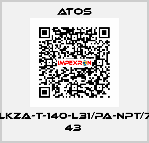 DLKZA-T-140-L31/PA-NPT/7C 43  Atos