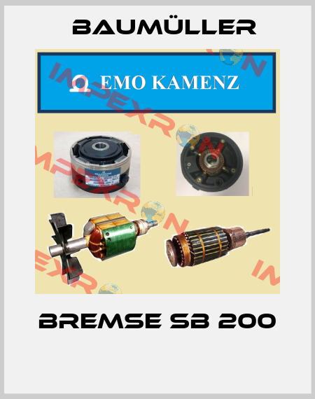 Bremse SB 200  Baumüller