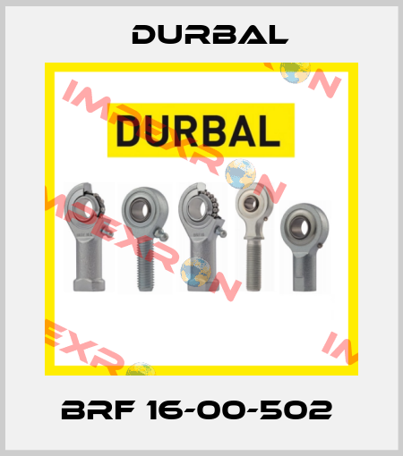 BRF 16-00-502  Durbal