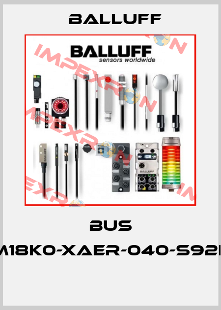 BUS M18K0-XAER-040-S92K  Balluff