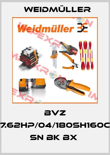 BVZ 7.62HP/04/180SH160C SN BK BX  Weidmüller