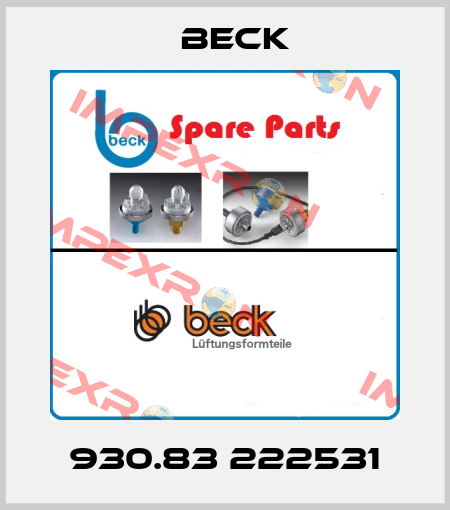 930.83 222531 Beck