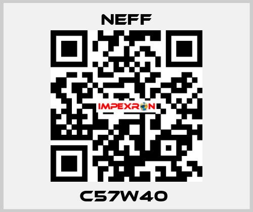 C57W40  Neff