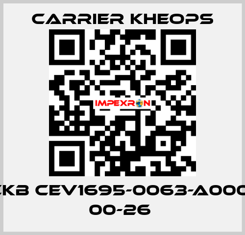 CKB CEV1695-0063-A0001 00-26  Carrier Kheops
