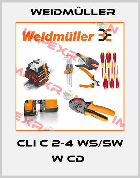 CLI C 2-4 WS/SW W CD  Weidmüller