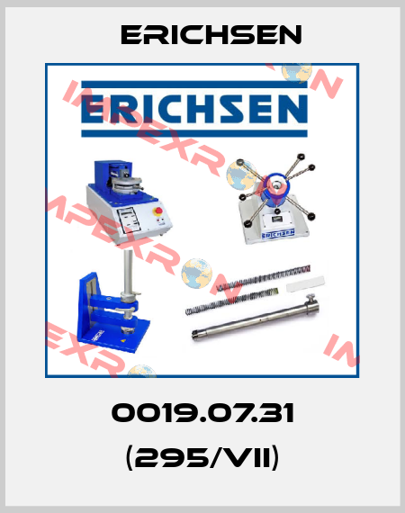 0019.07.31 (295/VII) Erichsen