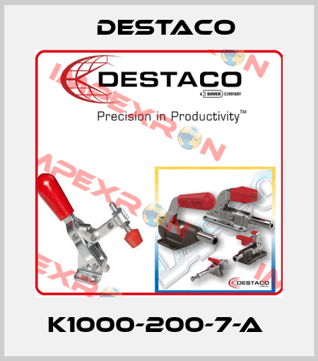 K1000-200-7-A  Destaco