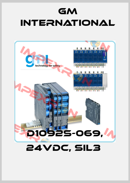 D1092S-069, 24VDC, SIL3  GM International
