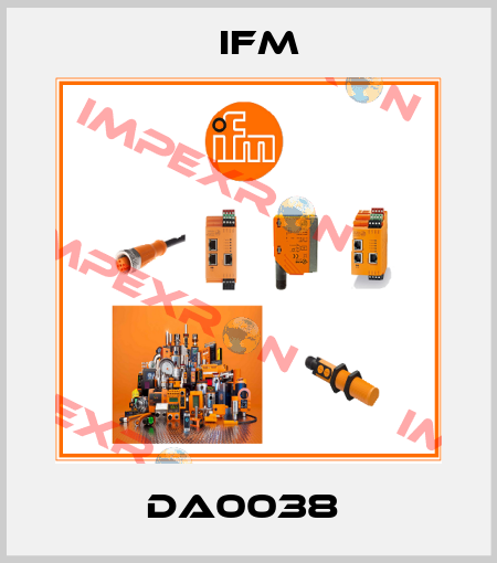 DA0038  Ifm
