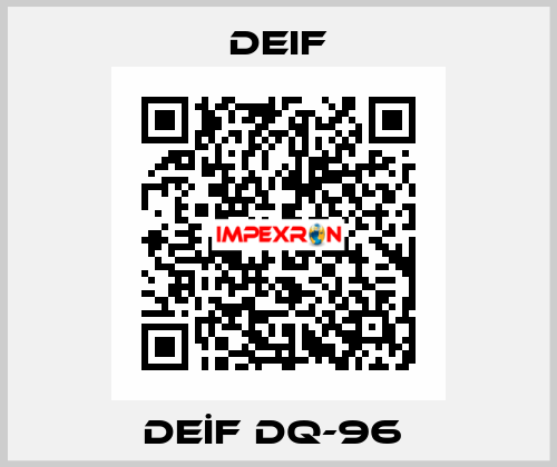 DEİF DQ-96  Deif