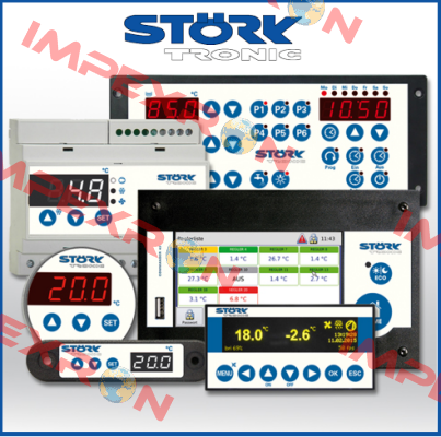 ST142 Pt100 230AC K1K2K3 with ramp profile  Stork tronic