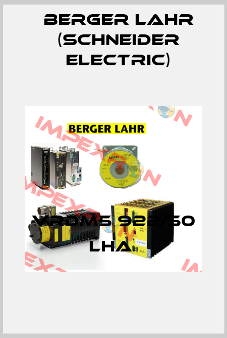 VRDM5 922/50 LHA  Berger Lahr (Schneider Electric)