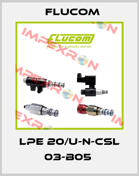 LPE 20/U-N-CSL 03-B05  Flucom