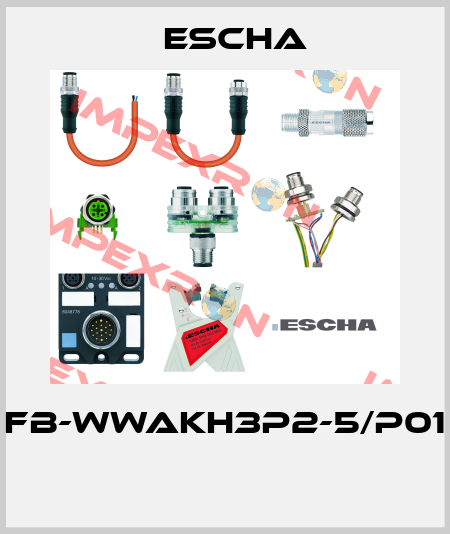 FB-WWAKH3P2-5/P01  Escha