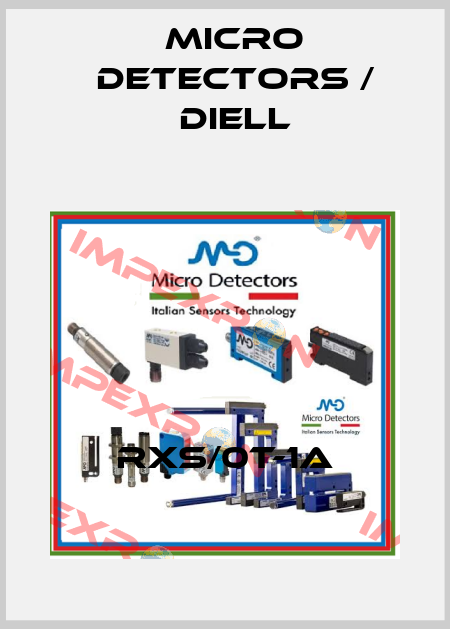 RXS/0T-1A Micro Detectors / Diell