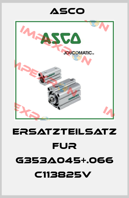 ERSATZTEILSATZ FUR G353A045+.066     C113825V  Asco