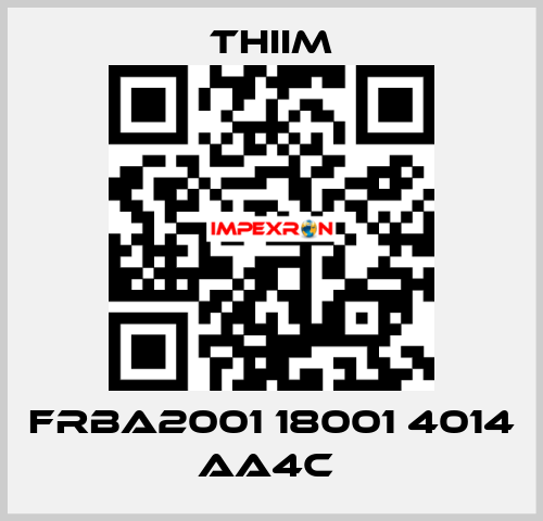 FRBA2001 18001 4014 AA4C  Thiim