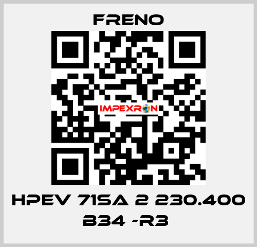 HPEV 71SA 2 230.400 B34 -R3  Freno