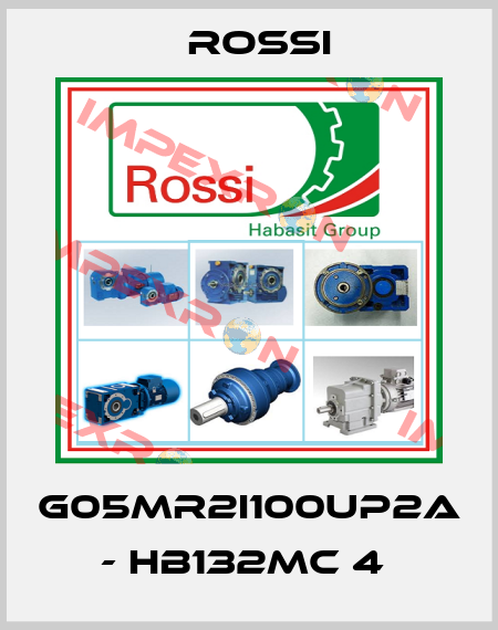 G05MR2I100UP2A - HB132MC 4  Rossi