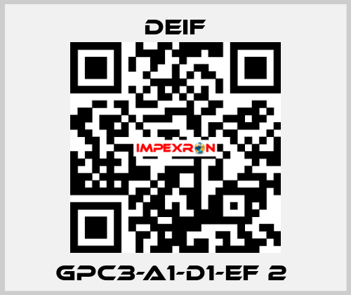 GPC3-A1-D1-EF 2  Deif