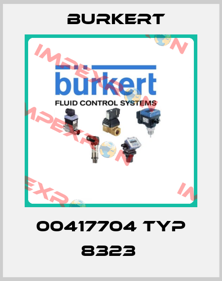 00417704 Typ 8323  Burkert