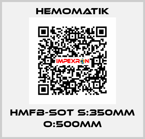 HMFB-SOT S:350mm O:500mm Hemomatik