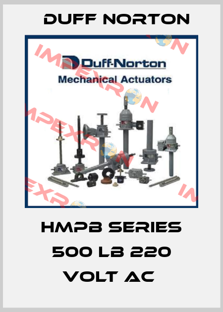 HMPB SERIES 500 LB 220 VOLT AC  Duff Norton