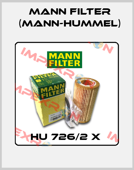 HU 726/2 X  Mann Filter (Mann-Hummel)
