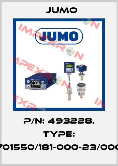 p/n: 493228, Type: 701550/181-000-23/000 Jumo
