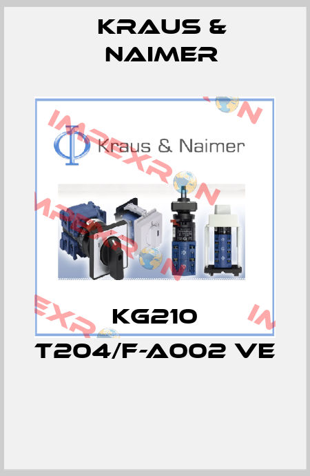 KG210 T204/F-A002 VE  Kraus & Naimer