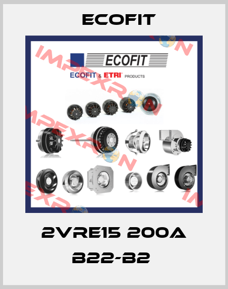 2VRE15 200A B22-B2  Ecofit