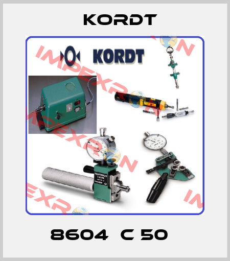 8604  C 50   Kordt