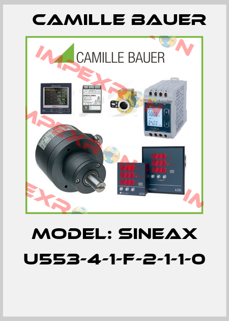 Model: SINEAX U553-4-1-F-2-1-1-0  Camille Bauer