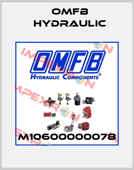 M10600000078 OMFB Hydraulic