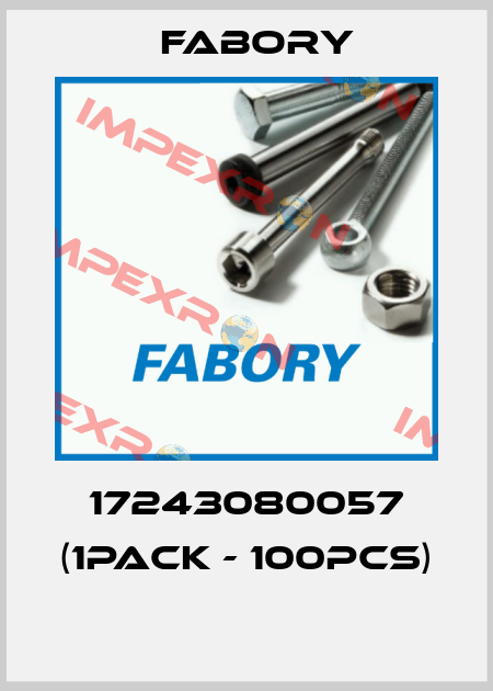 17243080057 (1pack - 100pcs)  Fabory